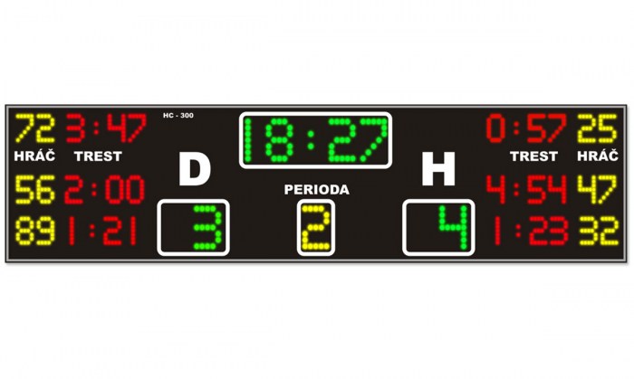 Časomíra - ukazatel skóre - hokej - HC 300