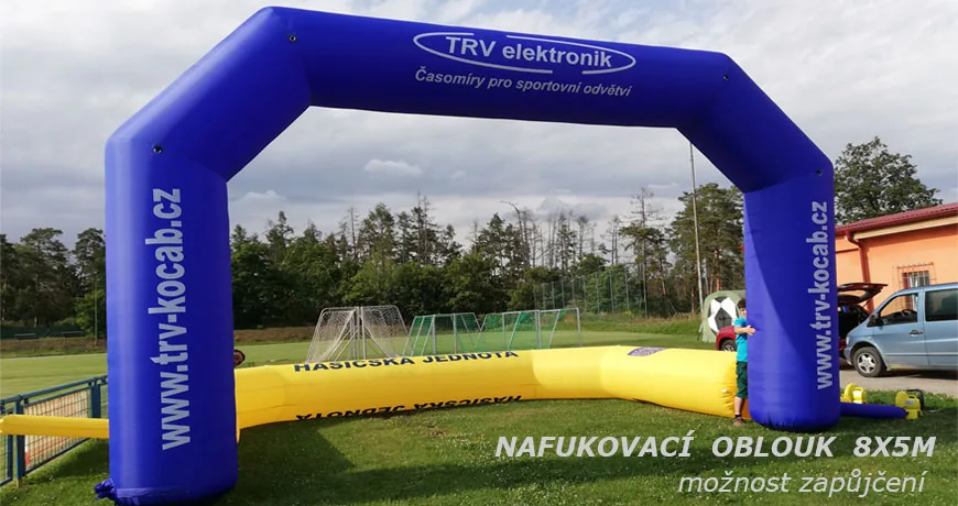 Nafukovací brána TRV elektronik