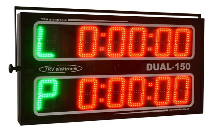 Dvouřádková časomíra TRV DUAL
