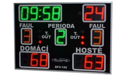 Časomíra - basketbal -  Model:  BFV 150