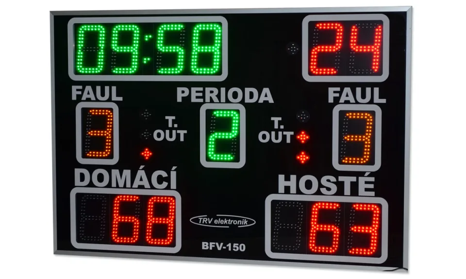 Časomíra - basketbal - Model: BFV 150