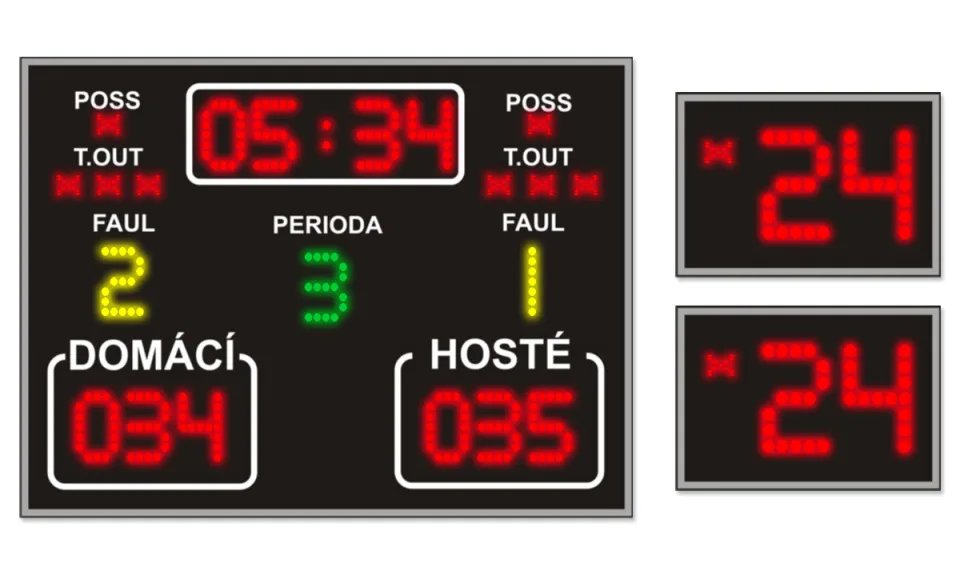 Časomíra - basketbal - Model: BX 150